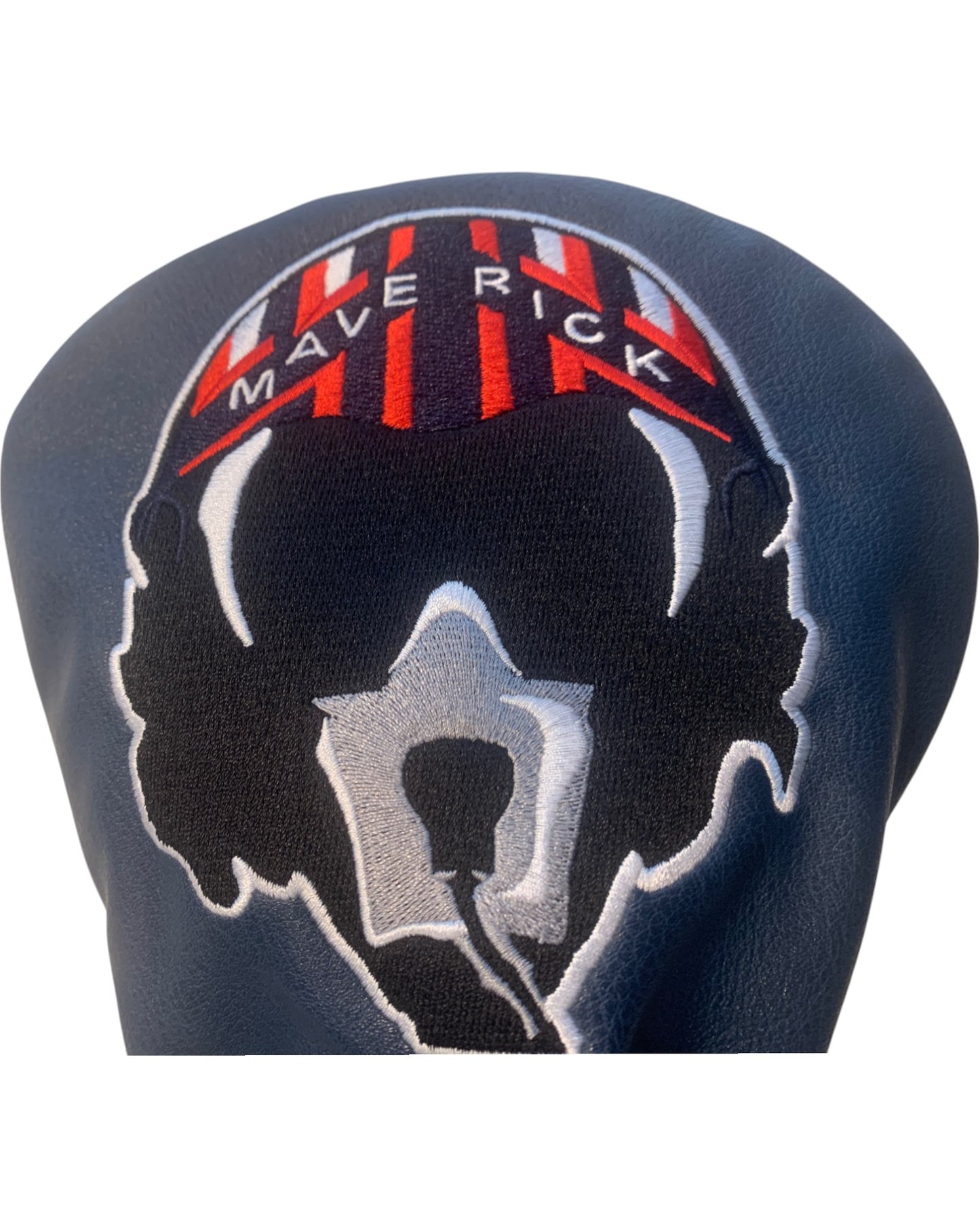 Maverick Driver Leather Headcover | Premium Golf Gear