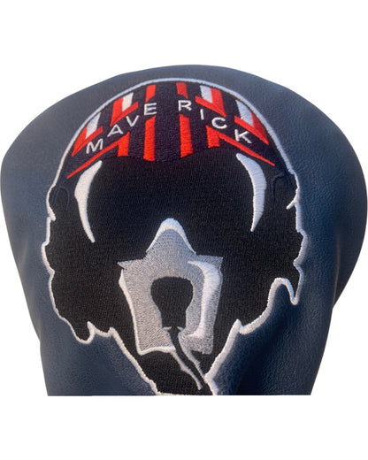Maverick Driver Leather Headcover | Premium Golf Gear