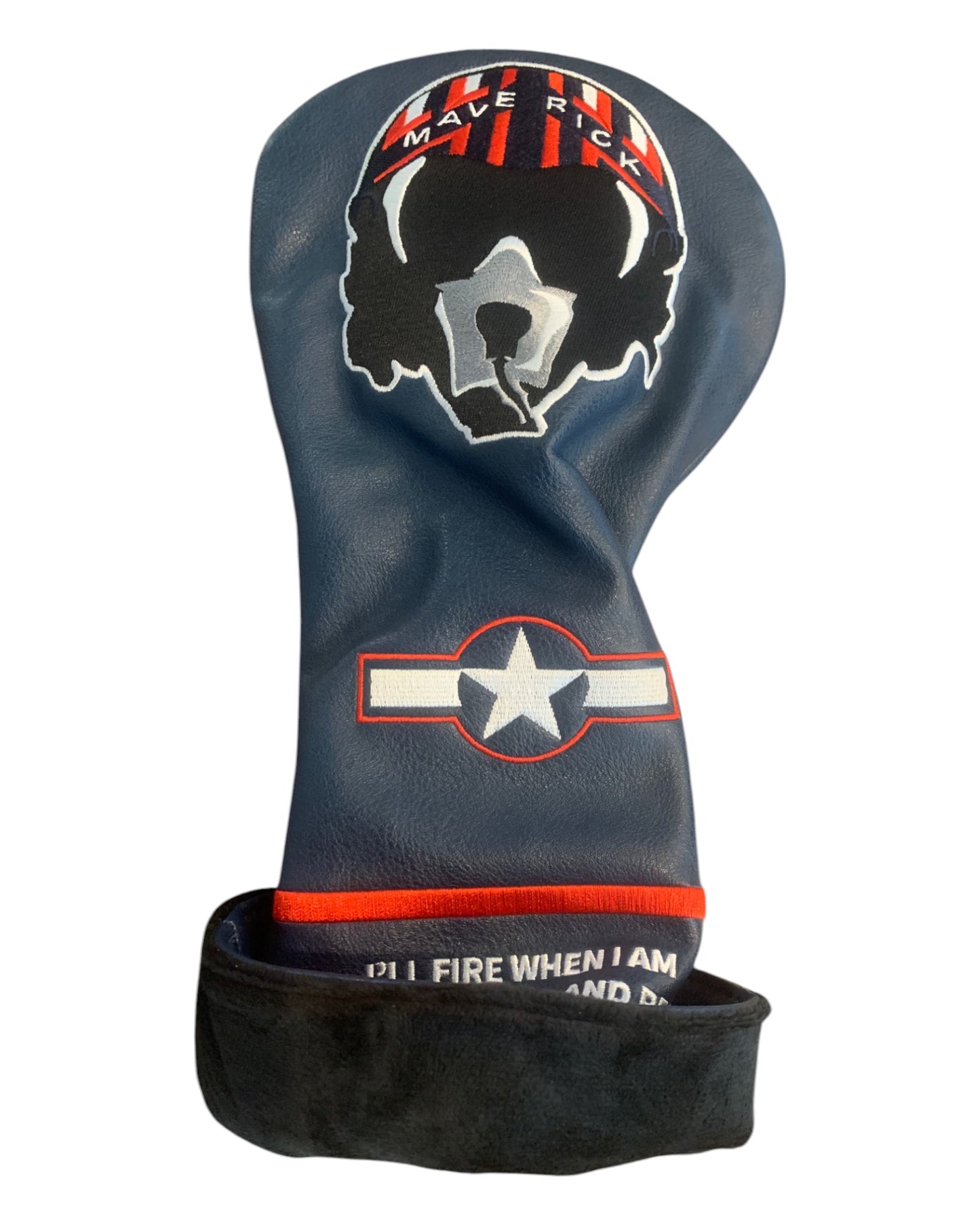 Maverick Driver Leather Headcover | Premium Golf Gear