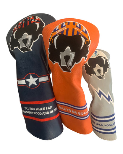 Maverick Driver Leather Headcover | Premium Golf Gear